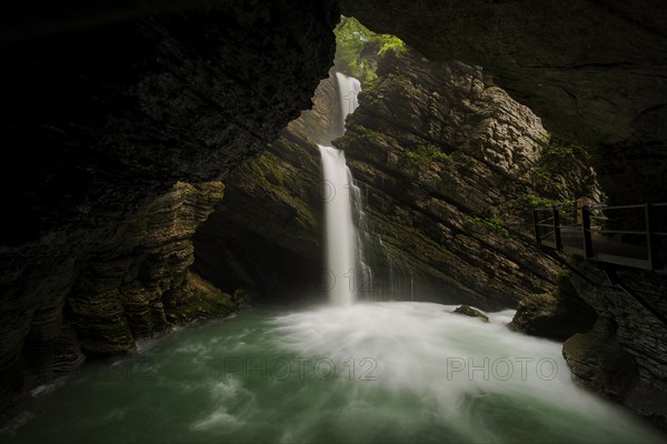 Thur waterfalls near Wildhaus