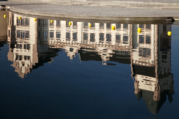 Hoerder Burg Castle reflected in Phoenix Lake