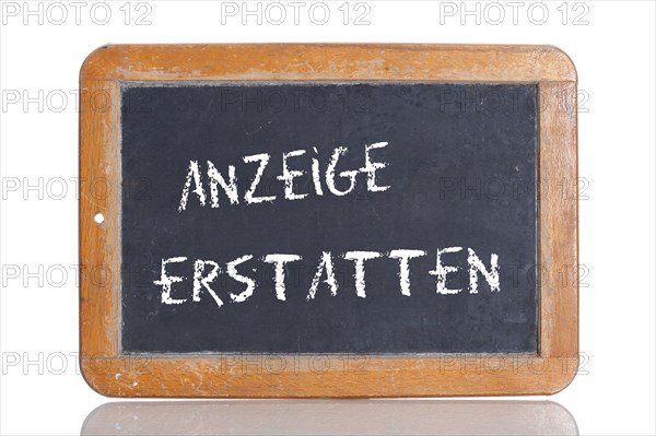 Old chalkboard
