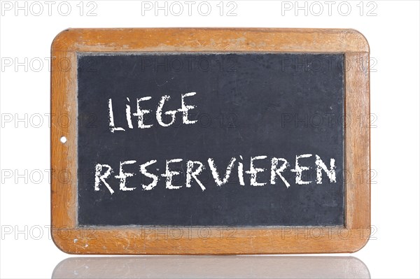 Old chalkboard