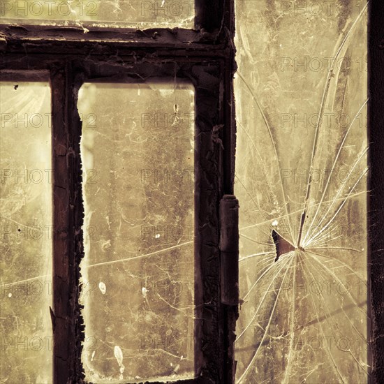 Broken window