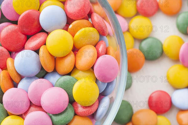 Multicolored candy