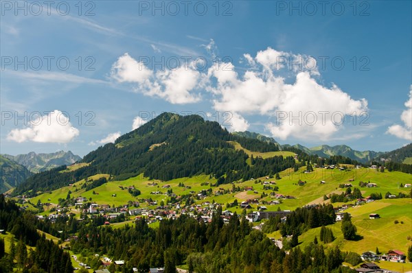 Hirschegg in Kleinwalsertal Valley