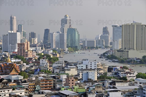 Panoramic view of Chinatown