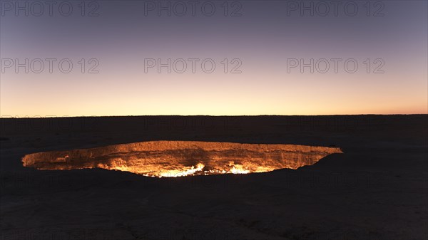 Fire crater