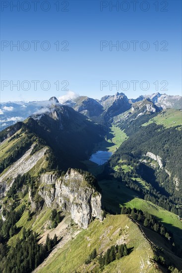 View from Hoher Kasten mountain