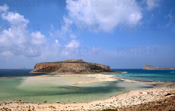 Bay of Balos with lagoon of Gramvousa