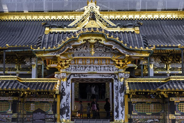 Magnificent Tosho-gu Shrine from the 17th century