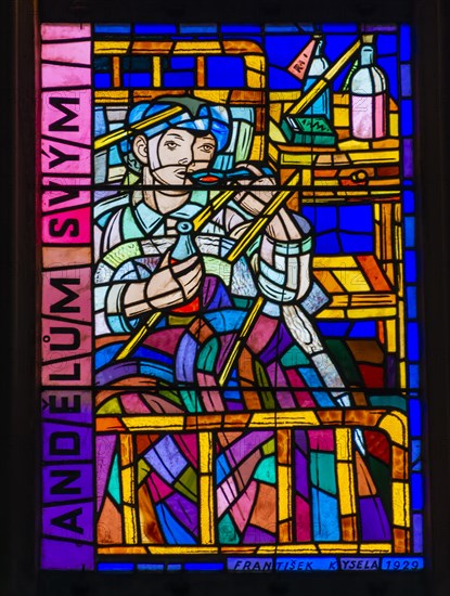 Stained glass windows