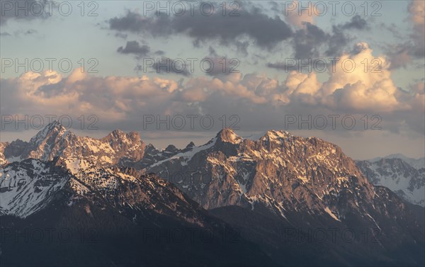 Tiefkarspitze and Karwendelkopf