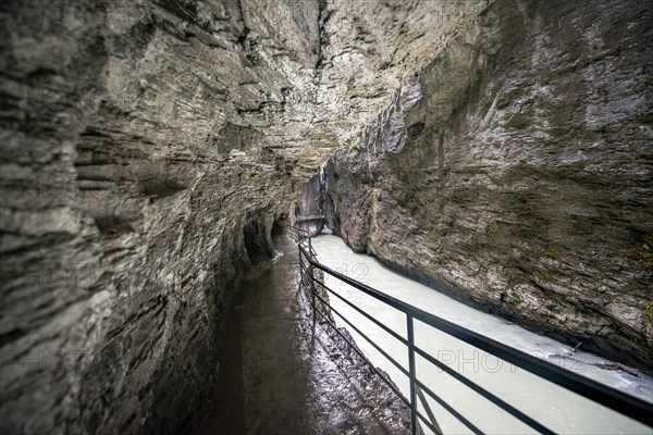 Aare Gorge at Haslital valley or Hasli Valley