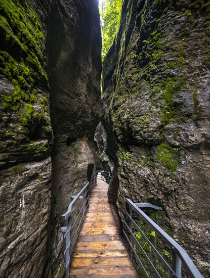 Aare Gorge at Haslital valley or Hasli Valley