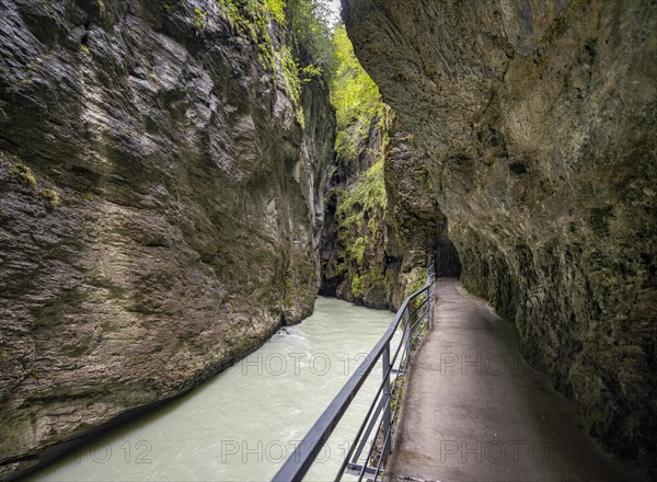 Aare Gorge at Haslital valley or Hasli Valley