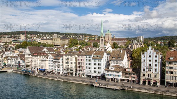 Old town with preacher church and university