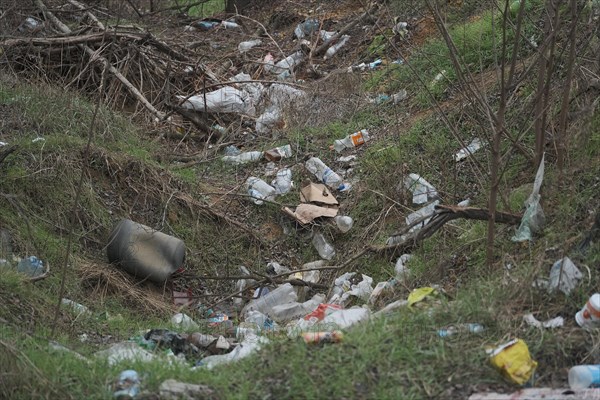 Symbol picture environmental pollution