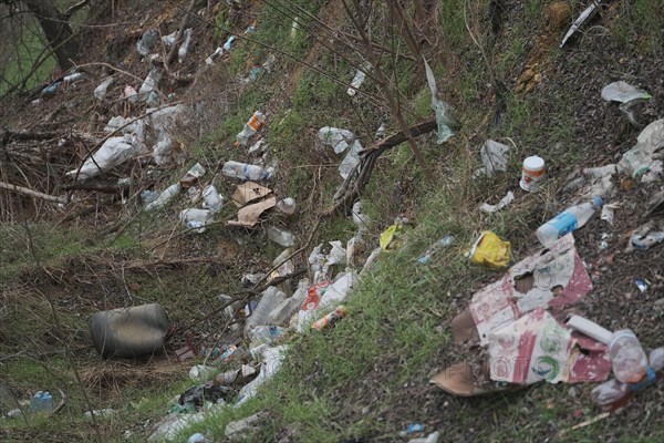 Symbol picture environmental pollution