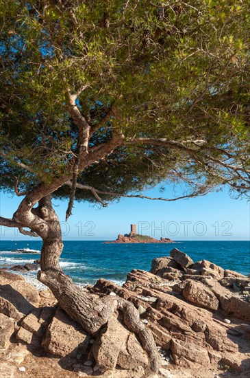 Island of Ile d'Or at Cap Dramont