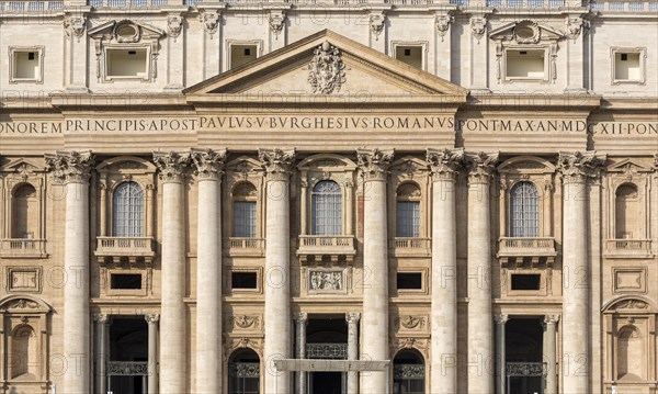 Facade of St Peter's Basilica