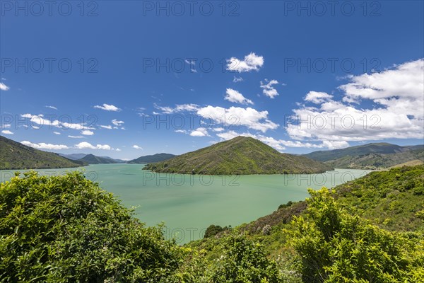 View from Cullen Point Lookout to Mahua Sound
