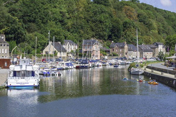 Excursion boats on the river La Rance