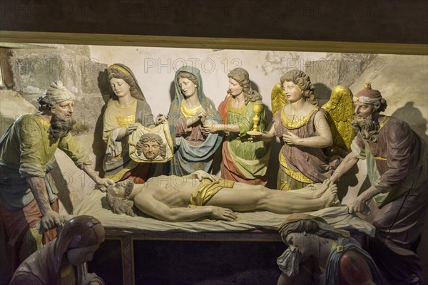 Burial of Christ in the church of