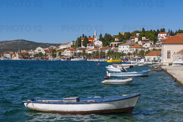 Fishing boats in port