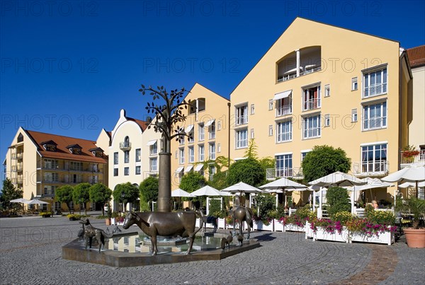 Fountain at the Kurplatz