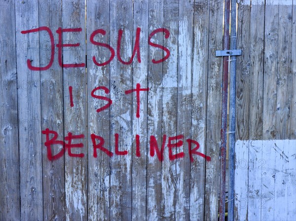 Writing Jesus is a Berliner