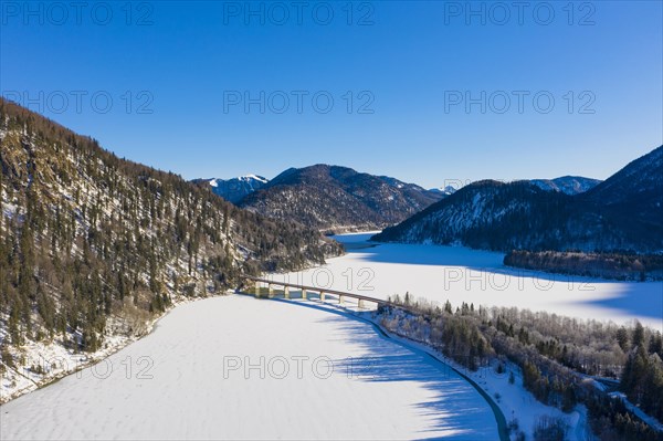 Bridge over Sylvensteinsee