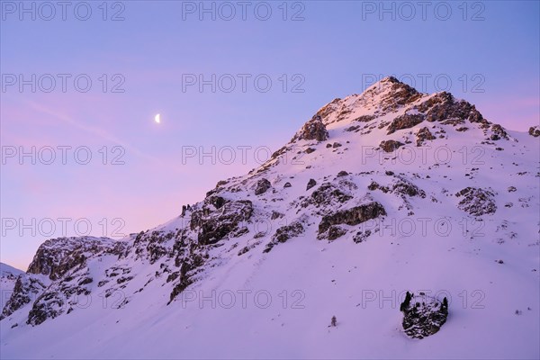 Sunrise in winter