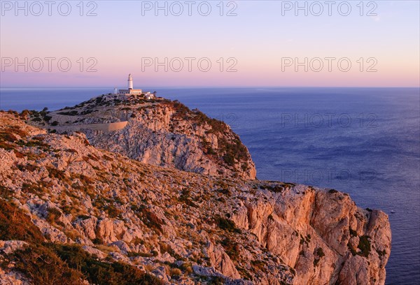 Lighthouse at Cap Formentor in the morning light