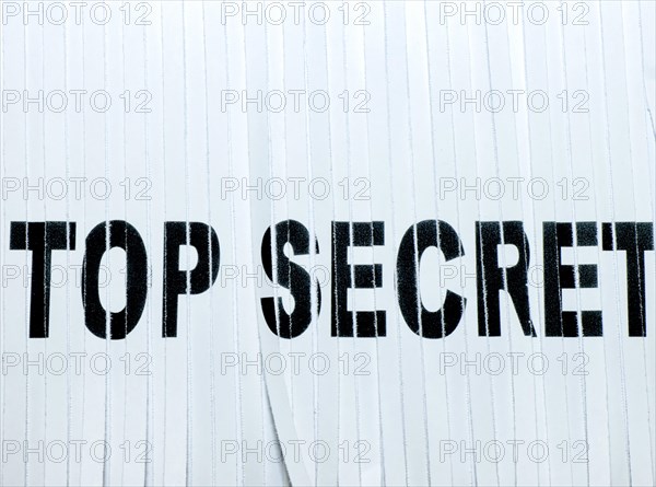 Top secret papers chased through the shredder