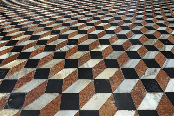 Floor mosaic in the Basilica of San Georgio Maggiore