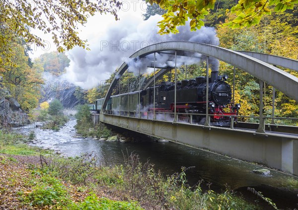 Weisseritztalbahn in Rabenauer Grund