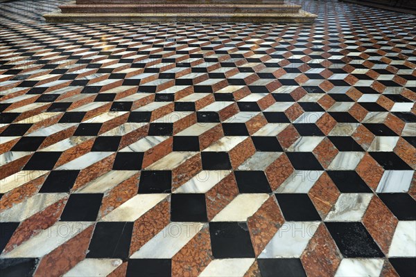 Floor mosaic in the Basilica of San Georgio Maggiore