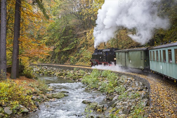 With the Weisseritztalbahn through the Rabenauer Grund