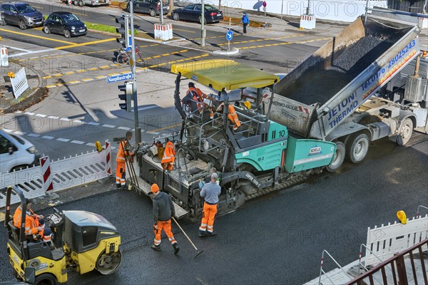 Road is asphalted