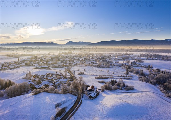 Sachsenkam in winter