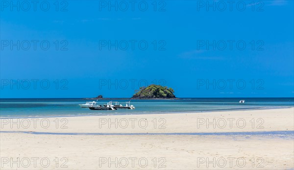 Boats on shore
