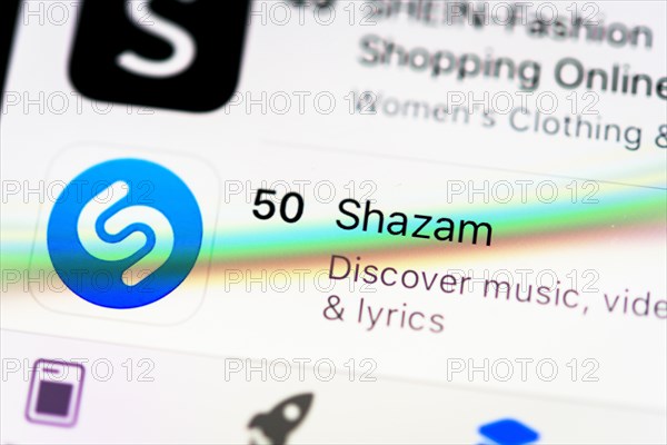 Shazam App in the Apple App Store