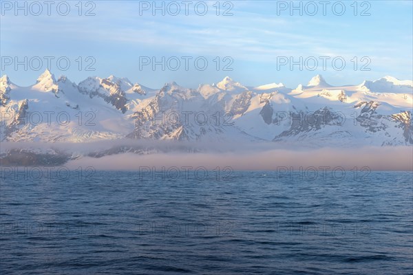 Snow-covered mountains