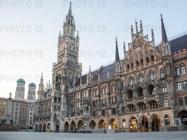 Deserted Marienplatz