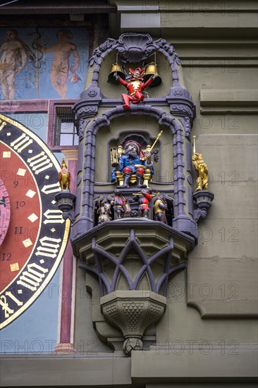 Glockenspiel der Zytglogge, Zeitglockenturm