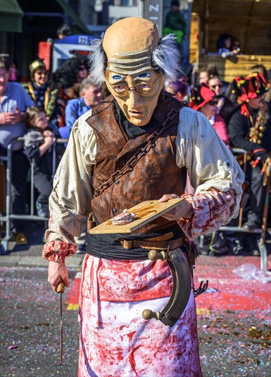 Butcher, masked person