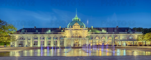Illuminated spa gardens, Kaiserpalais