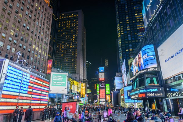 Times Square at night