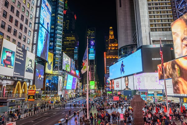 Times Square at night