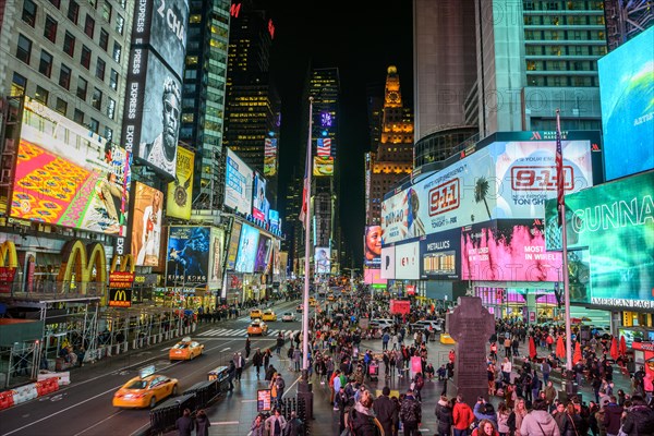 Times Square at night