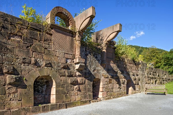 Remains of the Great Fireplace in the Palas