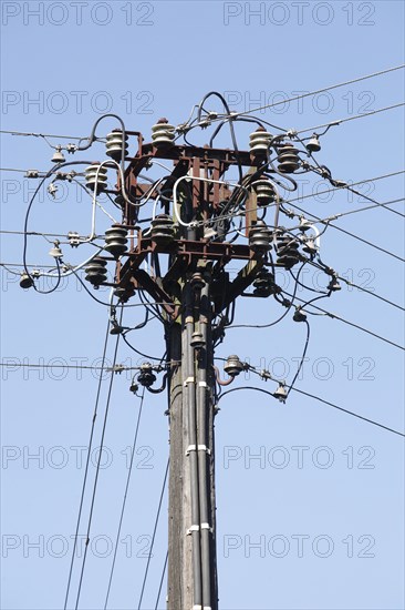 Old telegraph pole